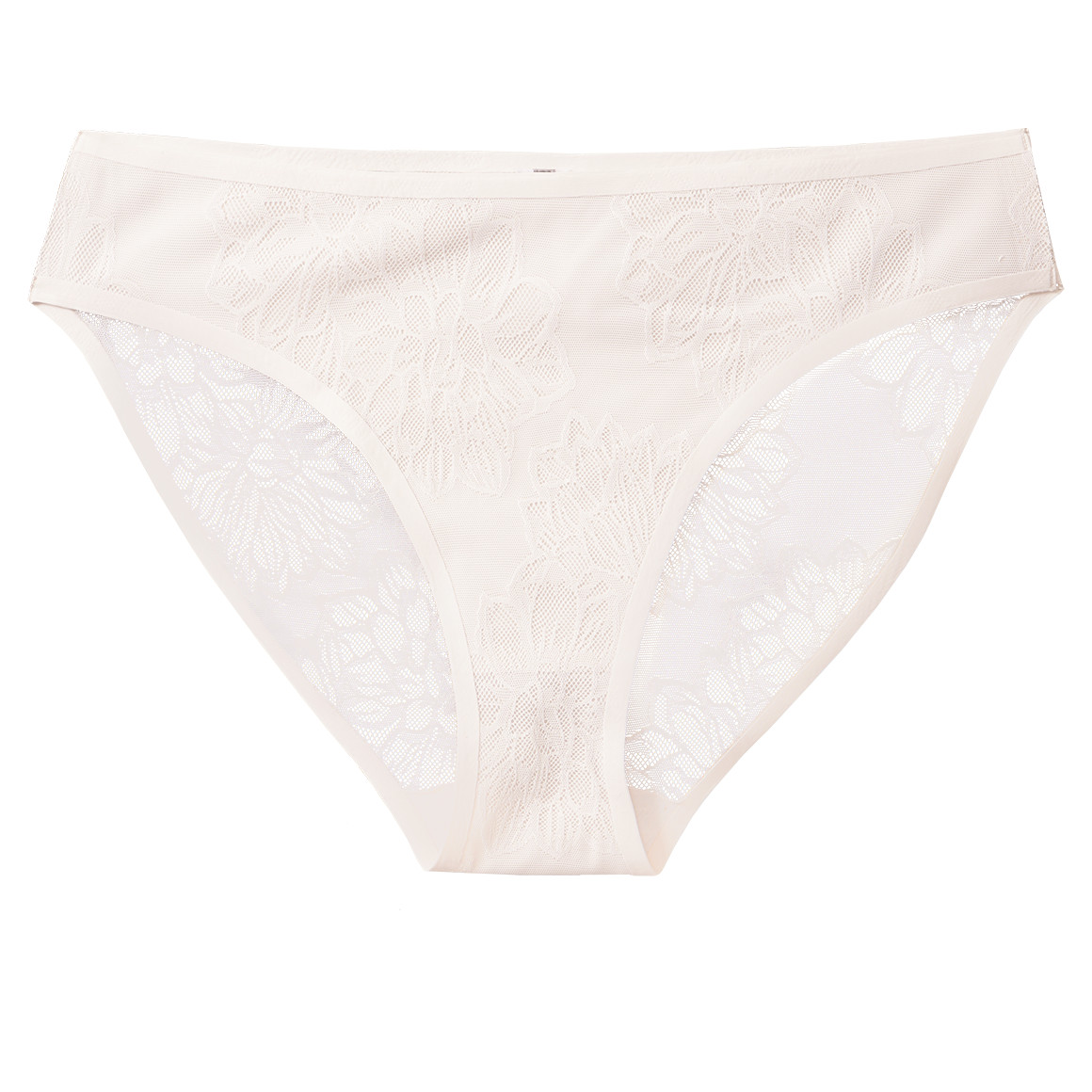 Damen Seamless-Slip mit zarter Spitze Damen Seamless-Slip mit zarter Spitze von Gina Benotti