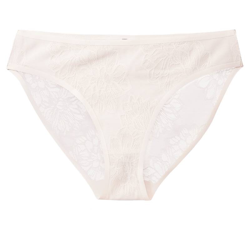 Damen Seamless-Slip mit zarter Spitze Damen Seamless-Slip mit zarter Spitze von Gina Benotti
