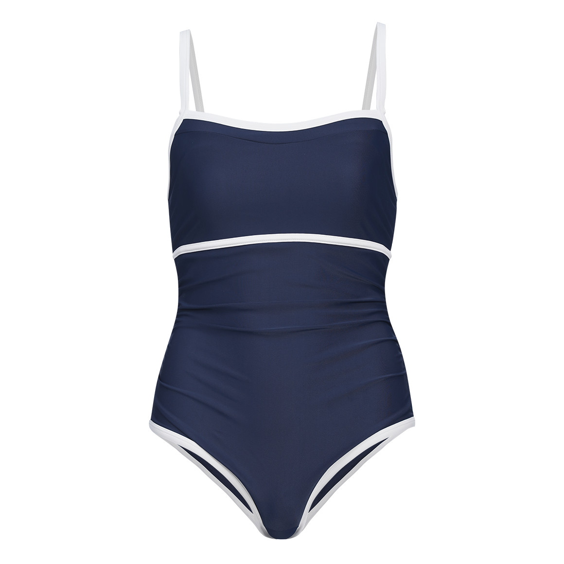 Damen Shape-Badeanzug mit Kontrastpaspel von Gina Benotti