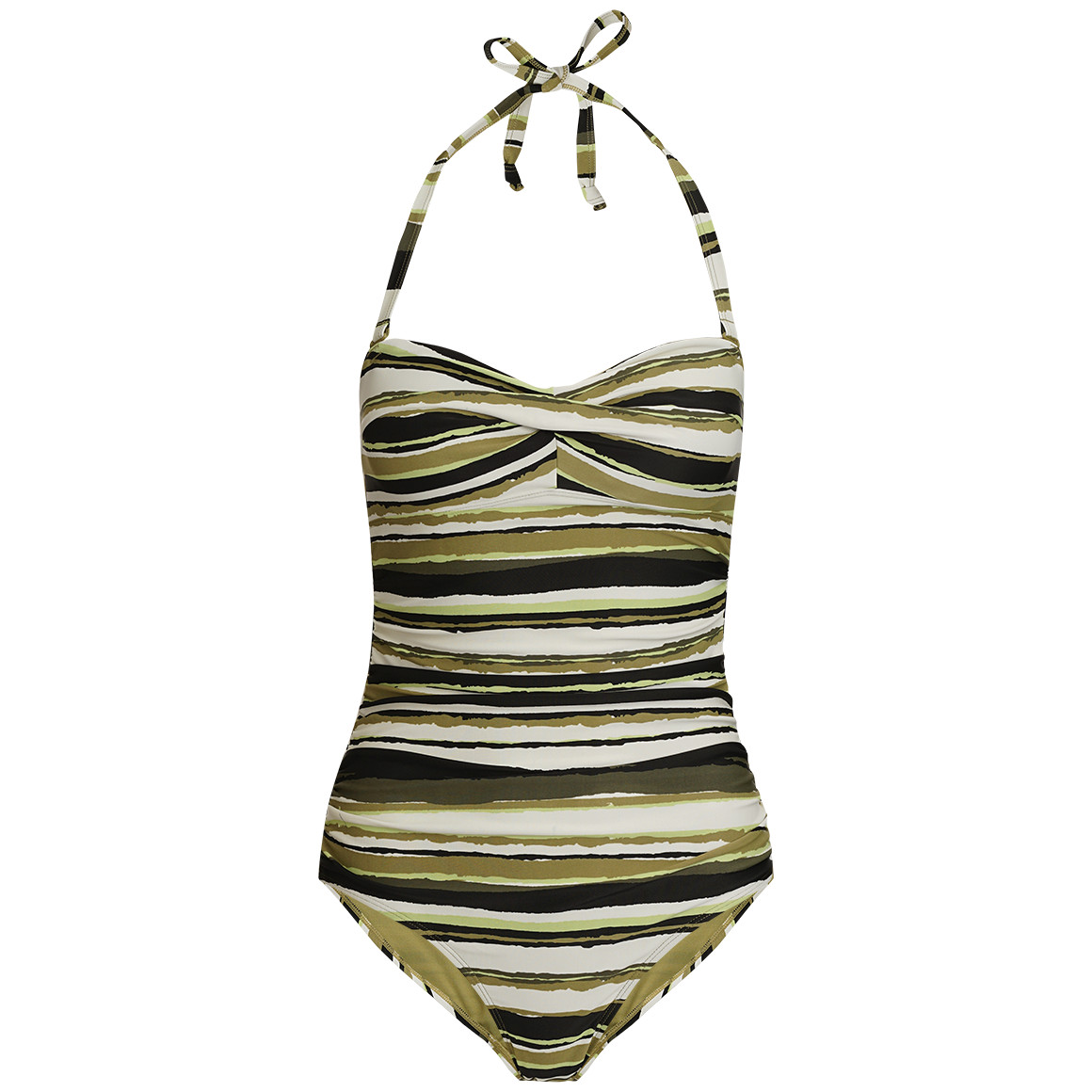Damen Shape-Badeanzug mit Streifen-Muster von Gina Benotti