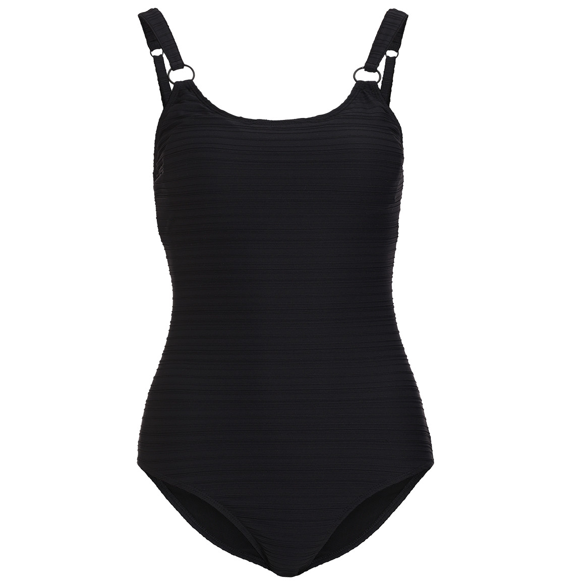 Damen Shape-Badeanzug mit Streifenstruktur von Gina Benotti