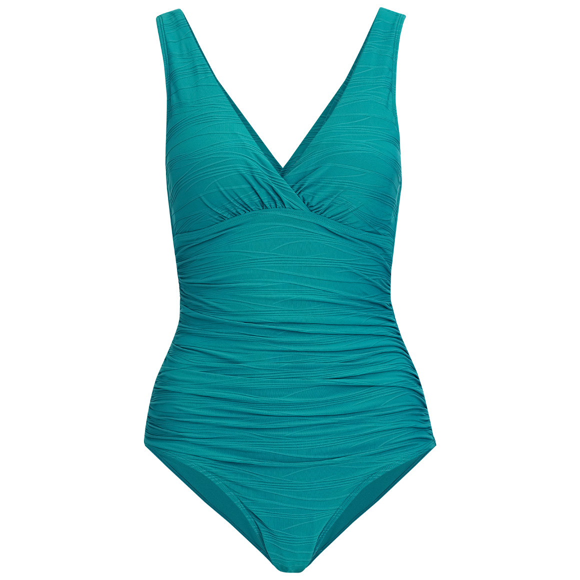 Damen Shape-Badeanzug mit Strukturstreifen Damen Shape-Badeanzug mit Strukturstreifen von Gina Benotti