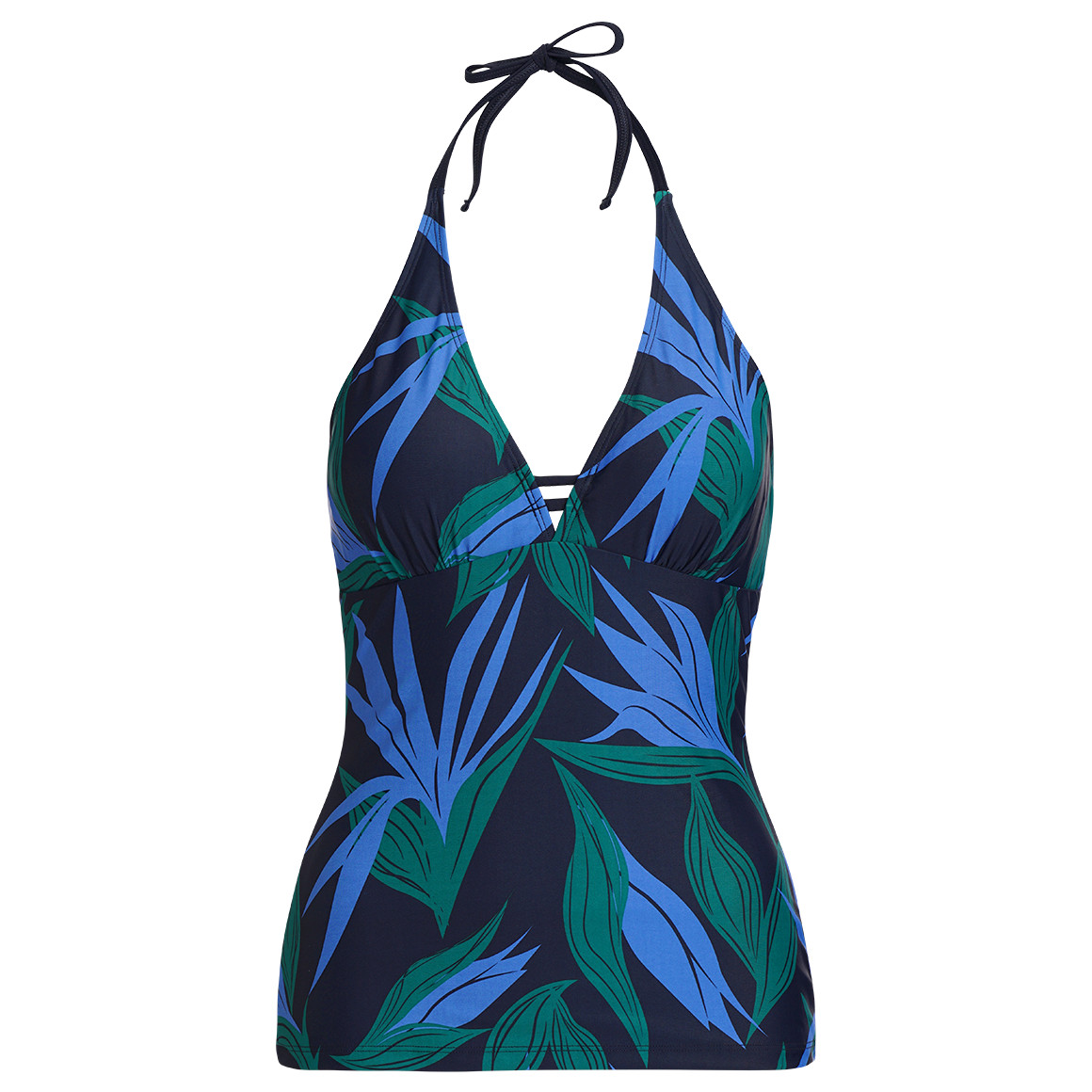 Damen Shape-Tankinioberteil mit Palmenblätter Damen Shape-Tankinioberteil mit Palmenblätter von Gina Benotti