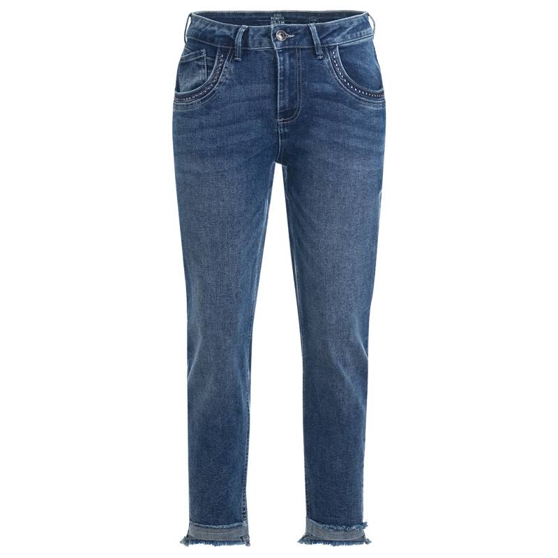 Damen Slim-Jeans mit Nieten von Gina Benotti