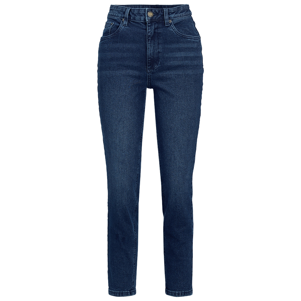 Damen Slim-Jeans mit Used-Waschung Damen Slim-Jeans mit Used-Waschung von Gina Benotti