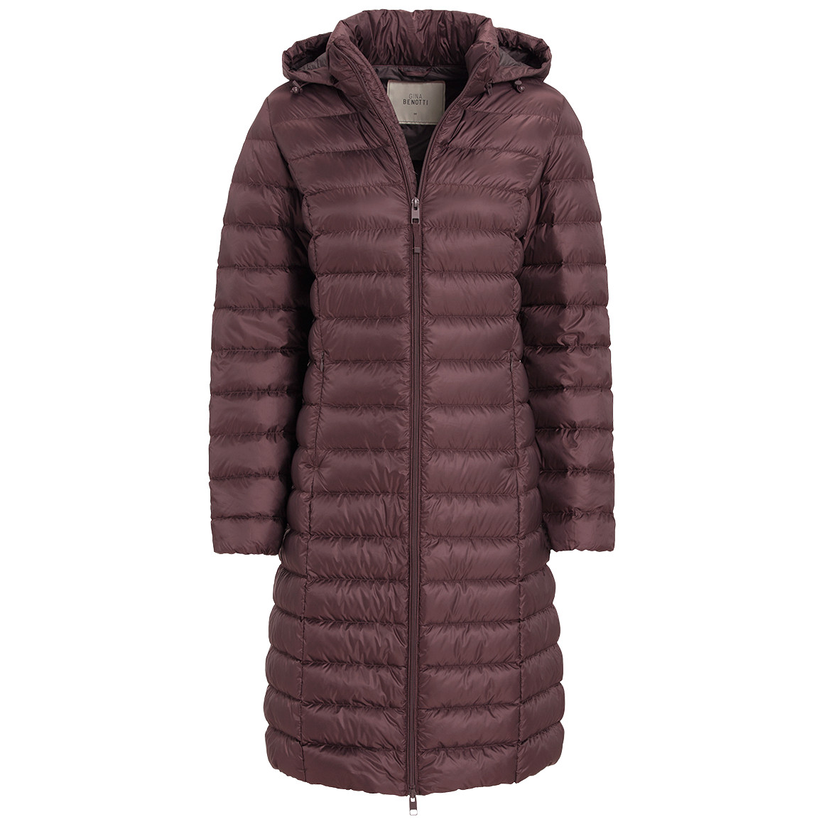 Damen Soft-Daunenmantel mit Kapuze von Gina Benotti