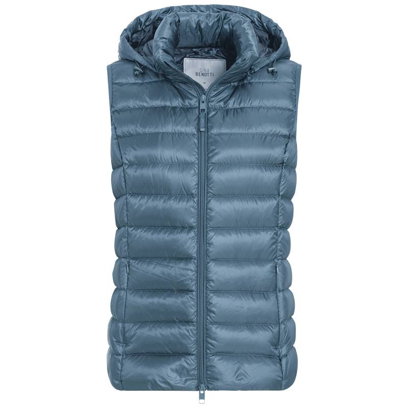 Damen Soft-Daunenweste mit Reißverschluss Damen Soft-Daunenweste mit Reißverschluss von Gina Benotti