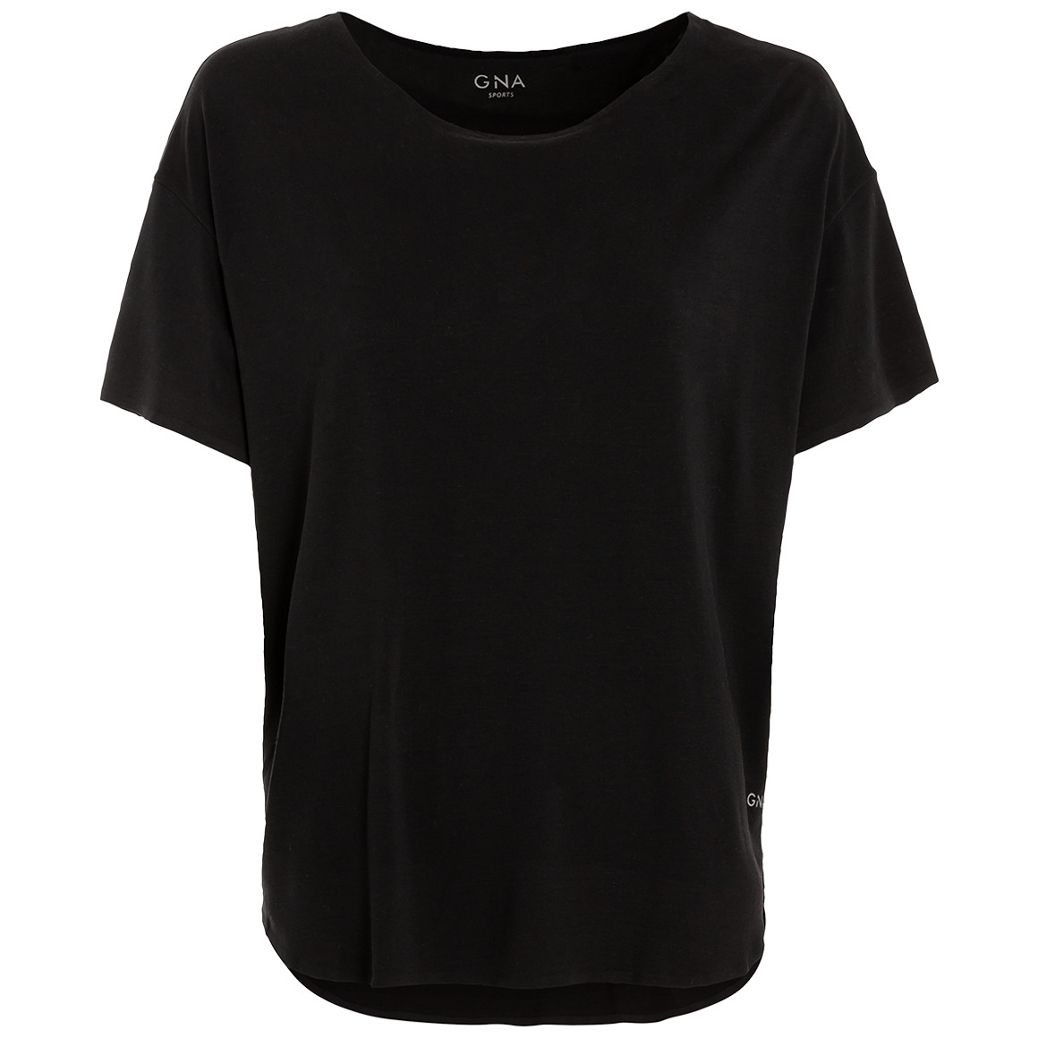 Damen Sport T-Shirt unifarben von Gina Benotti