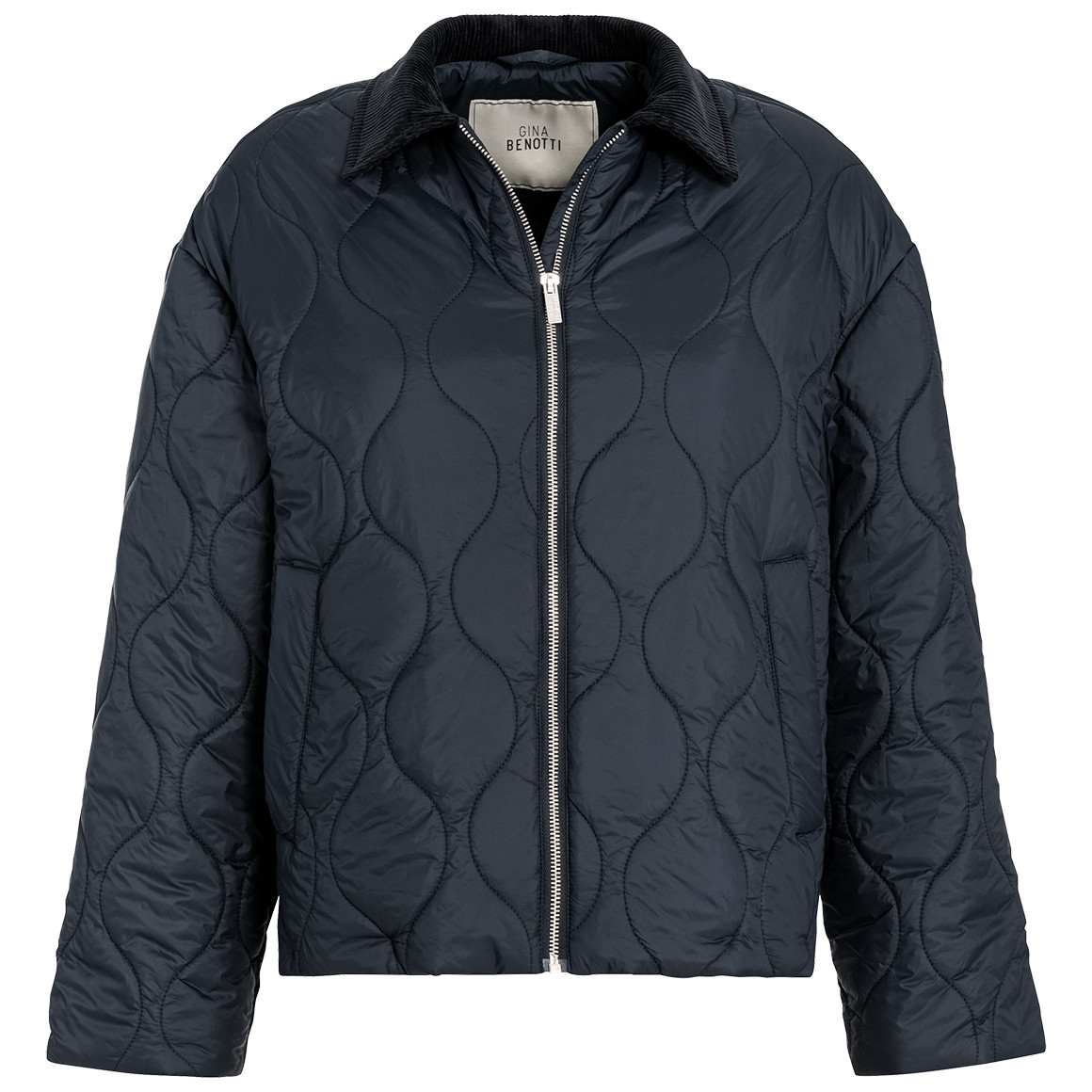 Damen Steppjacke mit Cordkragen von Gina Benotti