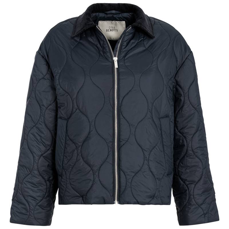 Damen Steppjacke mit Cordkragen von Gina Benotti