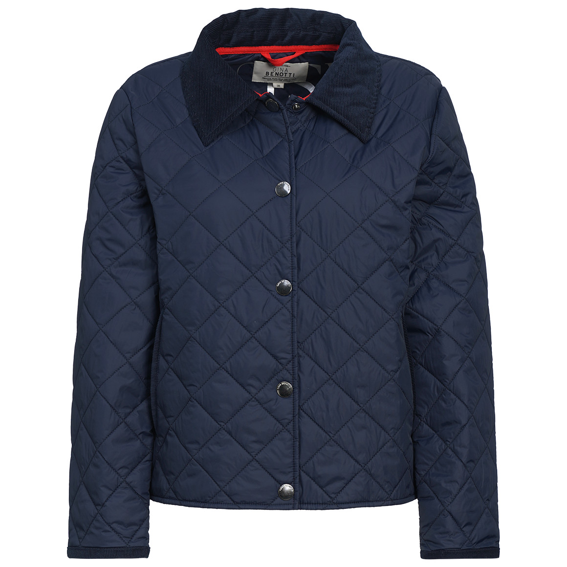 Damen Steppjacke mit Cordkragen von Gina Benotti