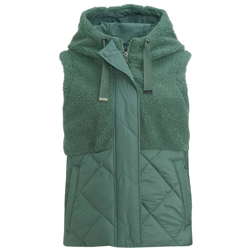 Damen Steppweste mit Teddyplüsch von Gina Benotti