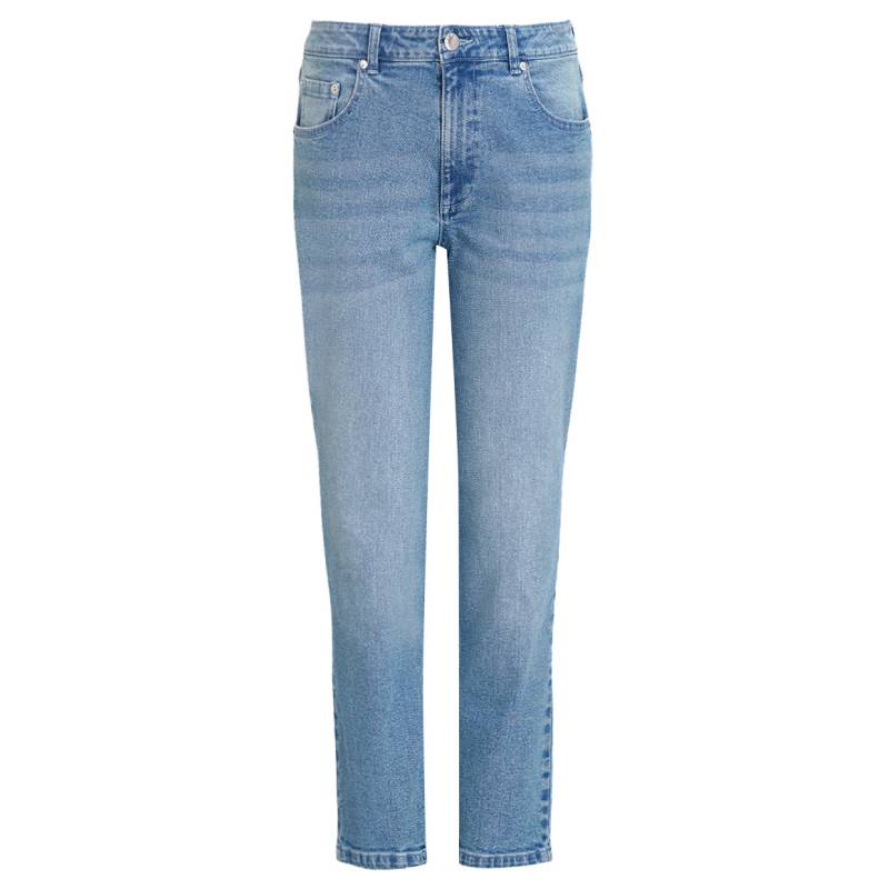Damen Straight-Jeans mit Used-Waschung von Gina Benotti