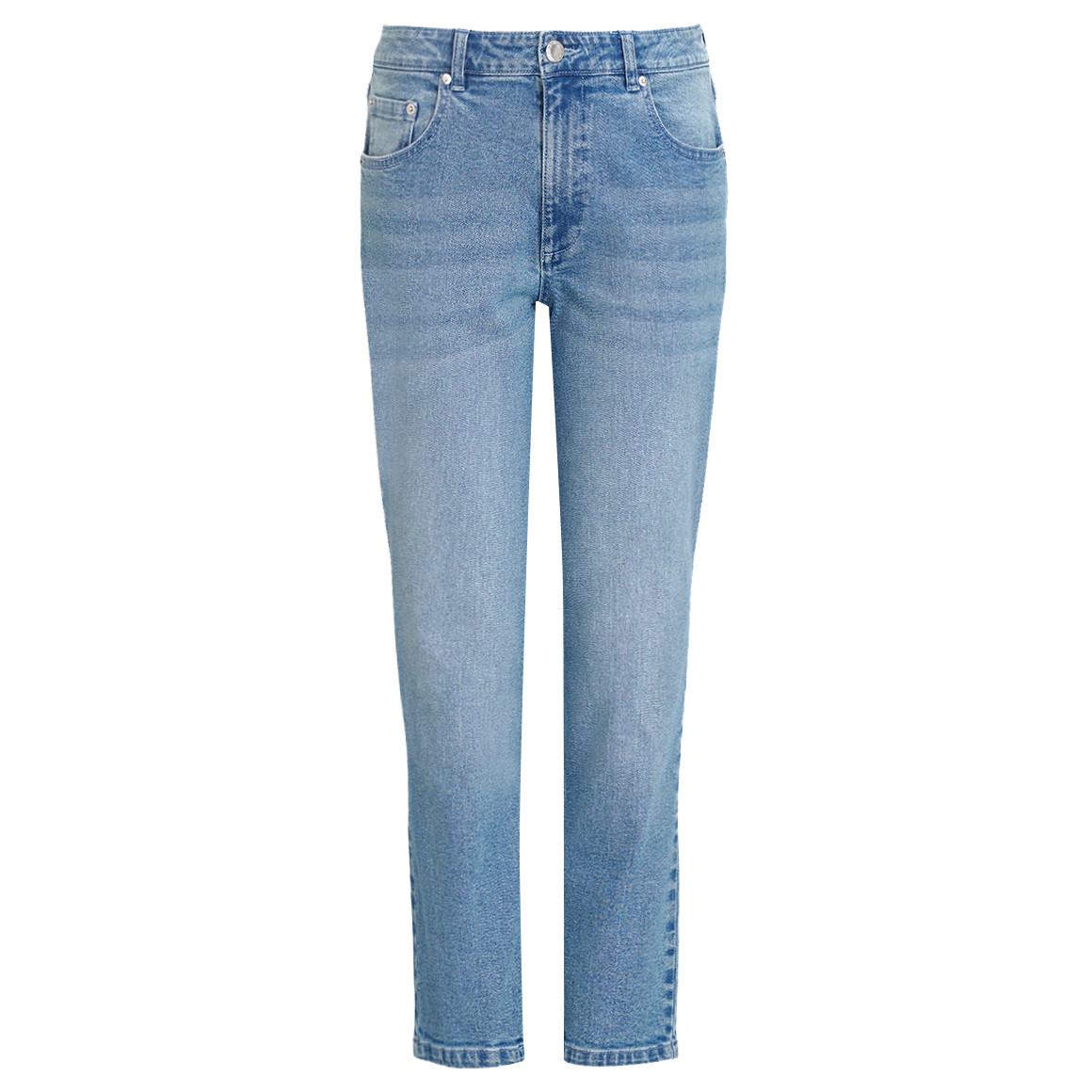 Damen Straight-Jeans mit Used-Waschung Damen Straight-Jeans mit Used-Waschung von Gina Benotti