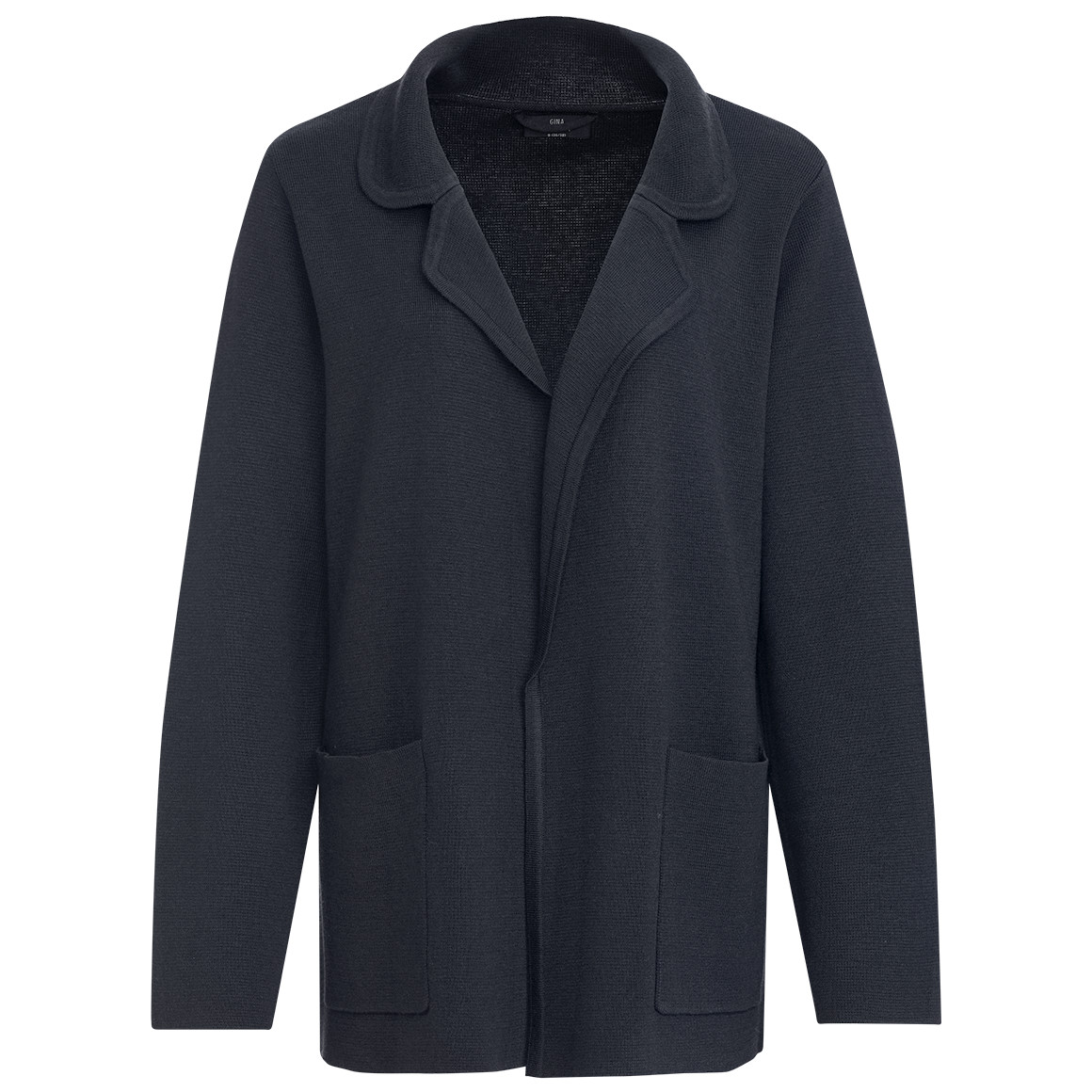 Damen Strickblazer mit Reverskragen Damen Strickblazer mit Reverskragen von Gina Benotti