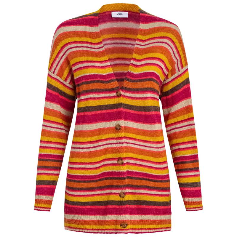 Damen Strickjacke bunt gestreift von Gina Benotti