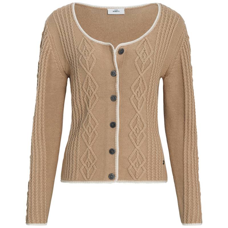 Damen Strickjacke in Flecht-Struktur von Gina Benotti