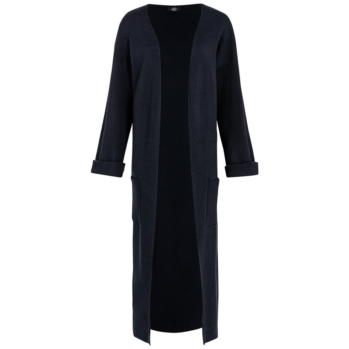 Damen Strickjacke lang geschnitten Damen Strickjacke lang geschnitten von Gina Benotti
