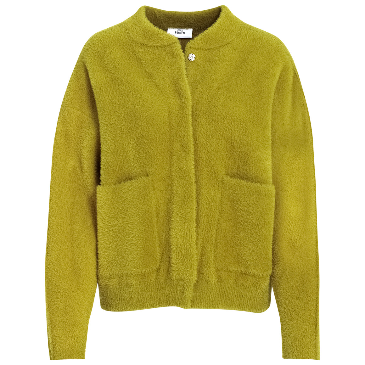 Damen Strickjacke mit Druckknopfleiste von Gina Benotti