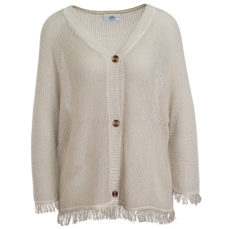 Damen Strickjacke mit Fransen Damen Strickjacke mit Fransen von Gina Benotti