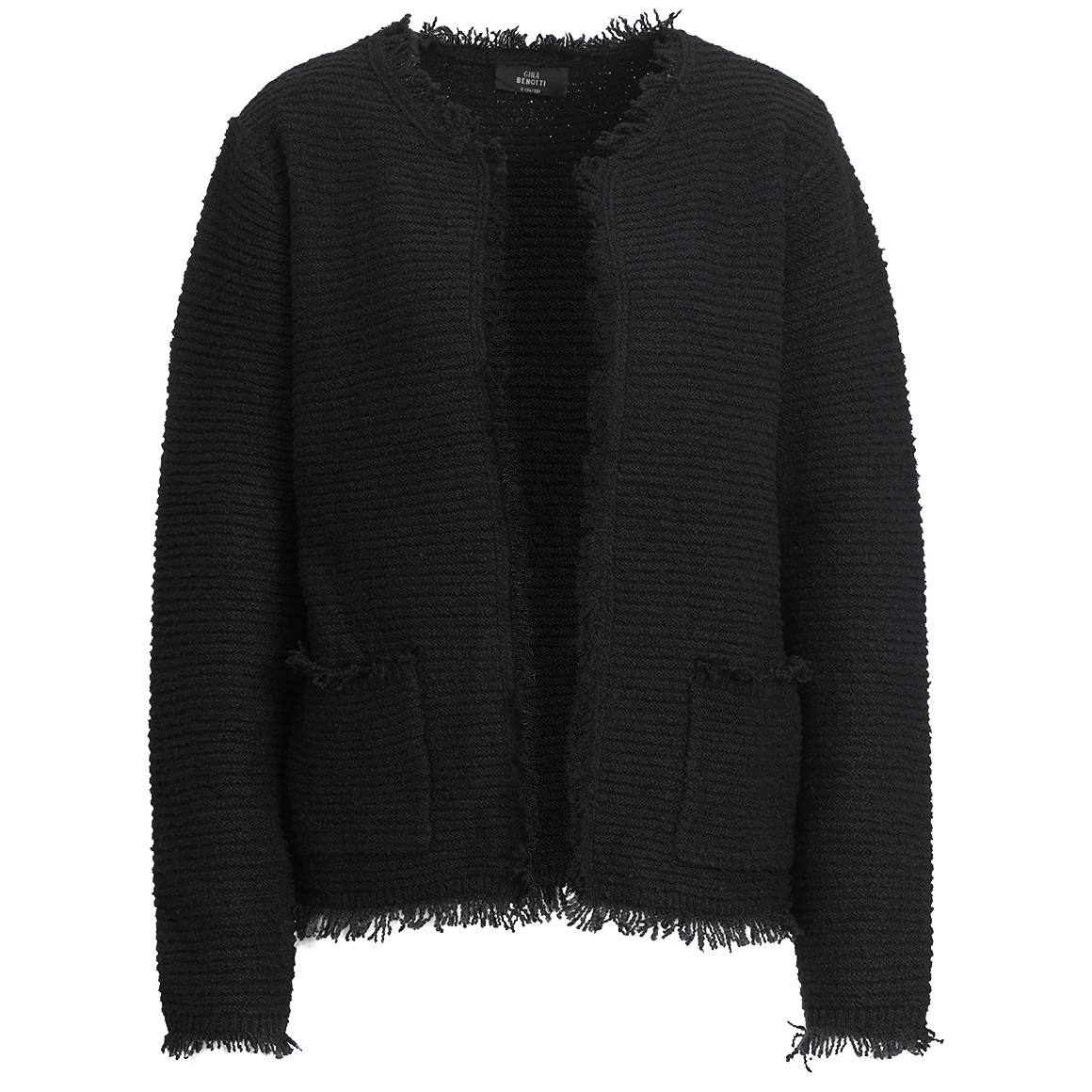Damen Strickjacke mit Fransen von Gina Benotti