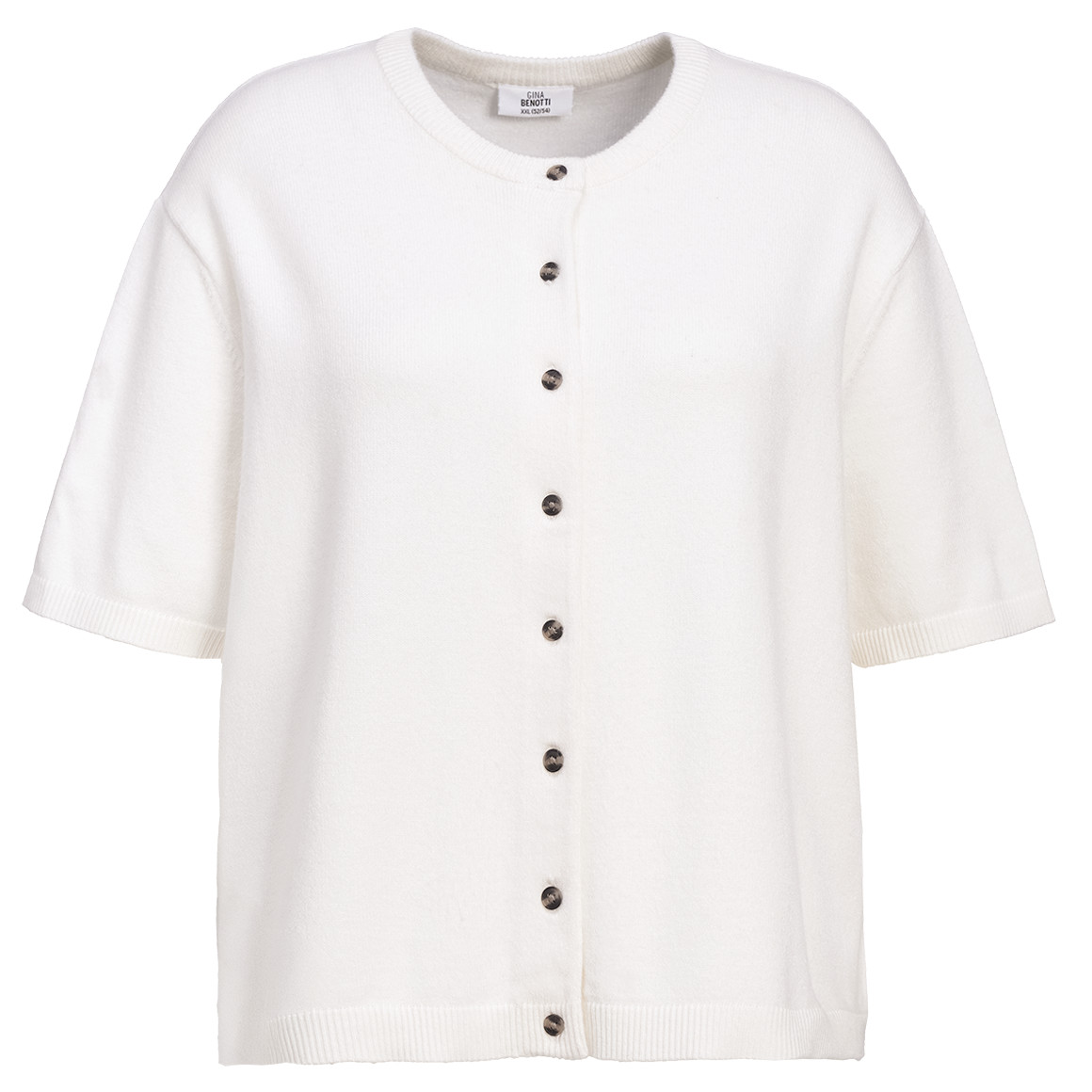 Damen Strickjacke mit Knopfleiste Damen Strickjacke mit Knopfleiste von Gina Benotti