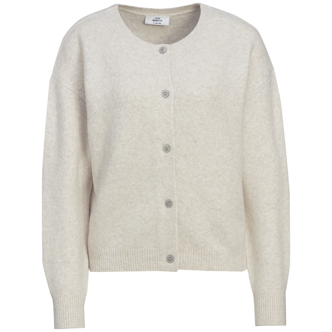 Damen Strickjacke mit Knopfleiste Damen Strickjacke mit Knopfleiste von Gina Benotti