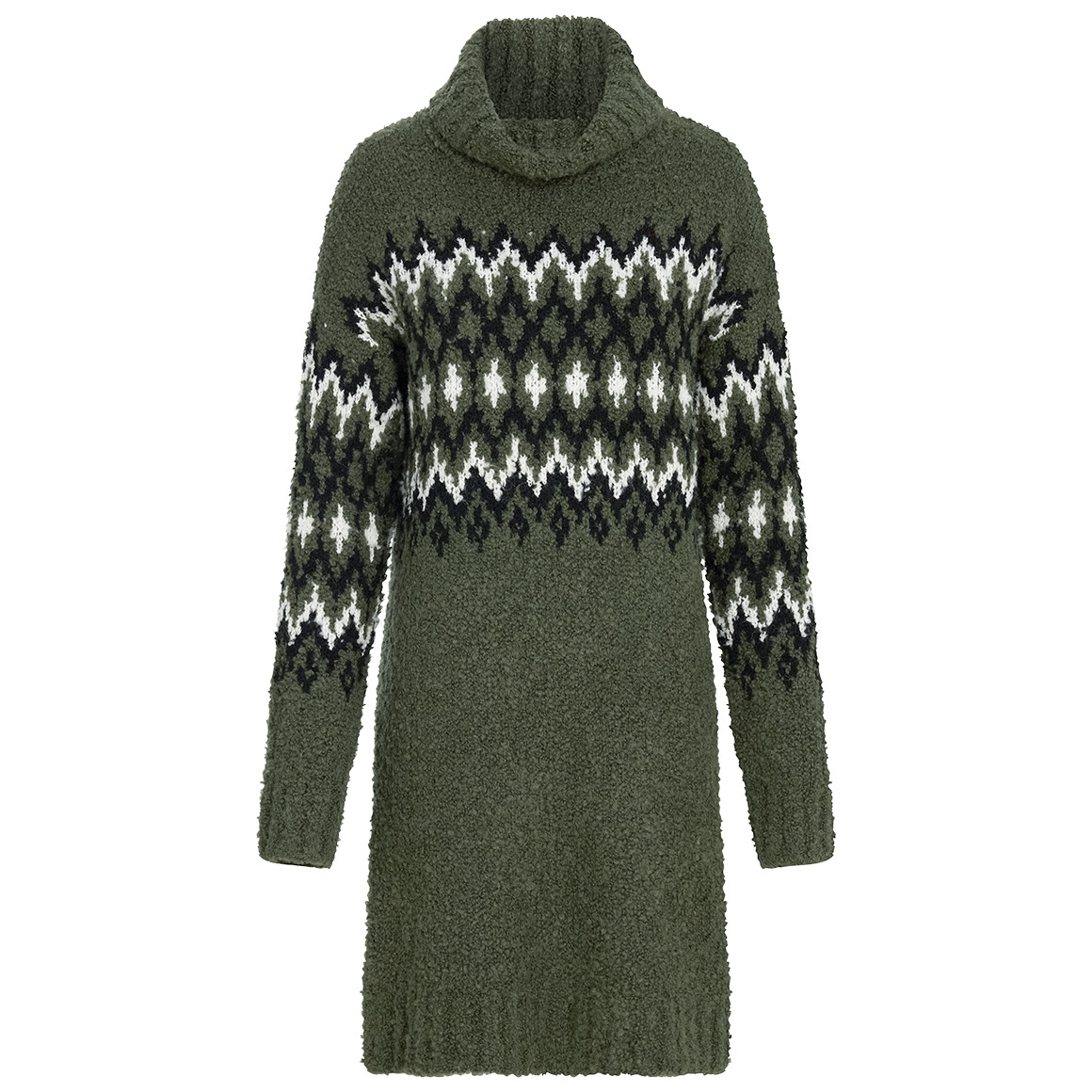 Damen Strickkleid mit Rollkragen von Gina Benotti