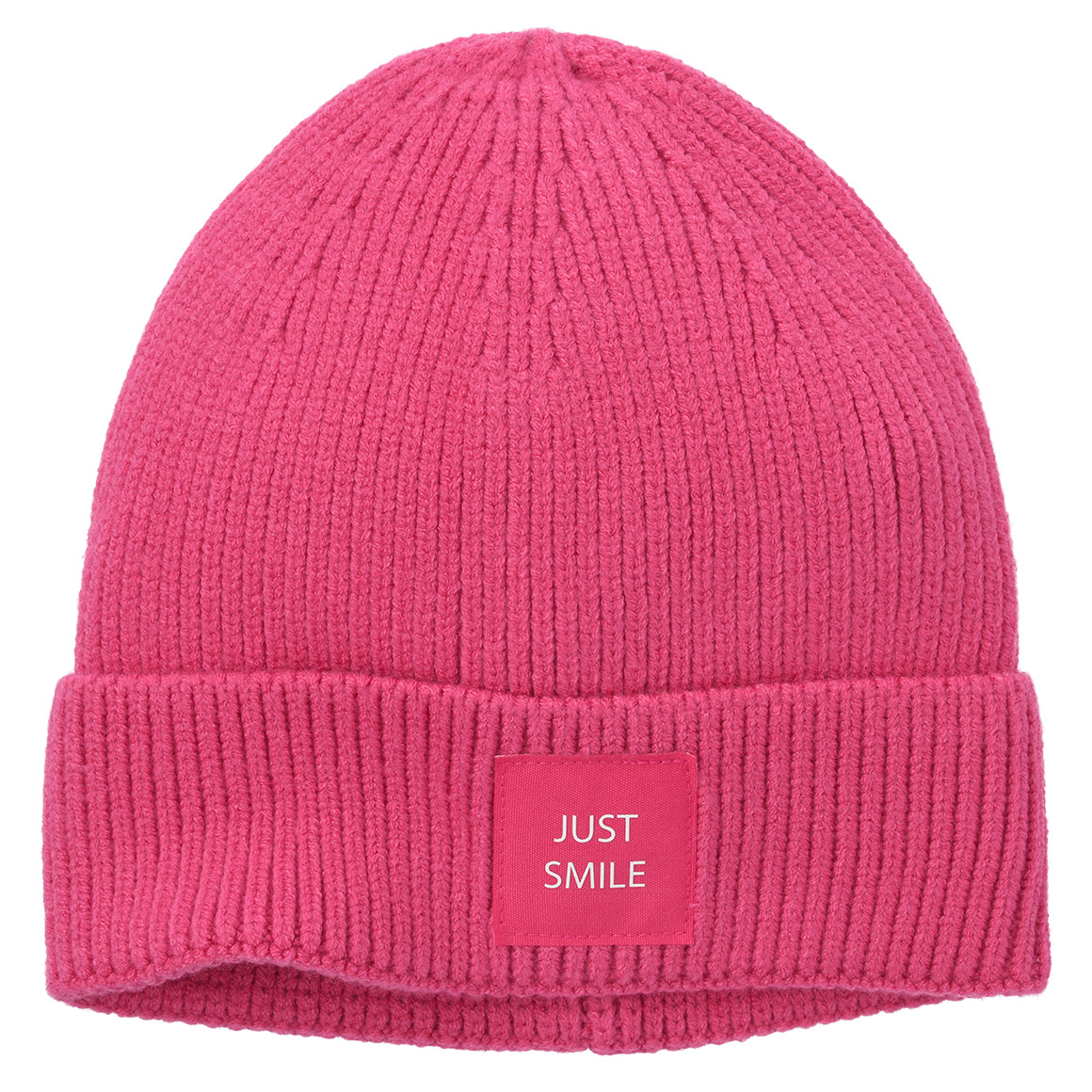Damen Strickmütze mit Aufnäher Damen Strickmütze mit Aufnäher von Gina Benotti