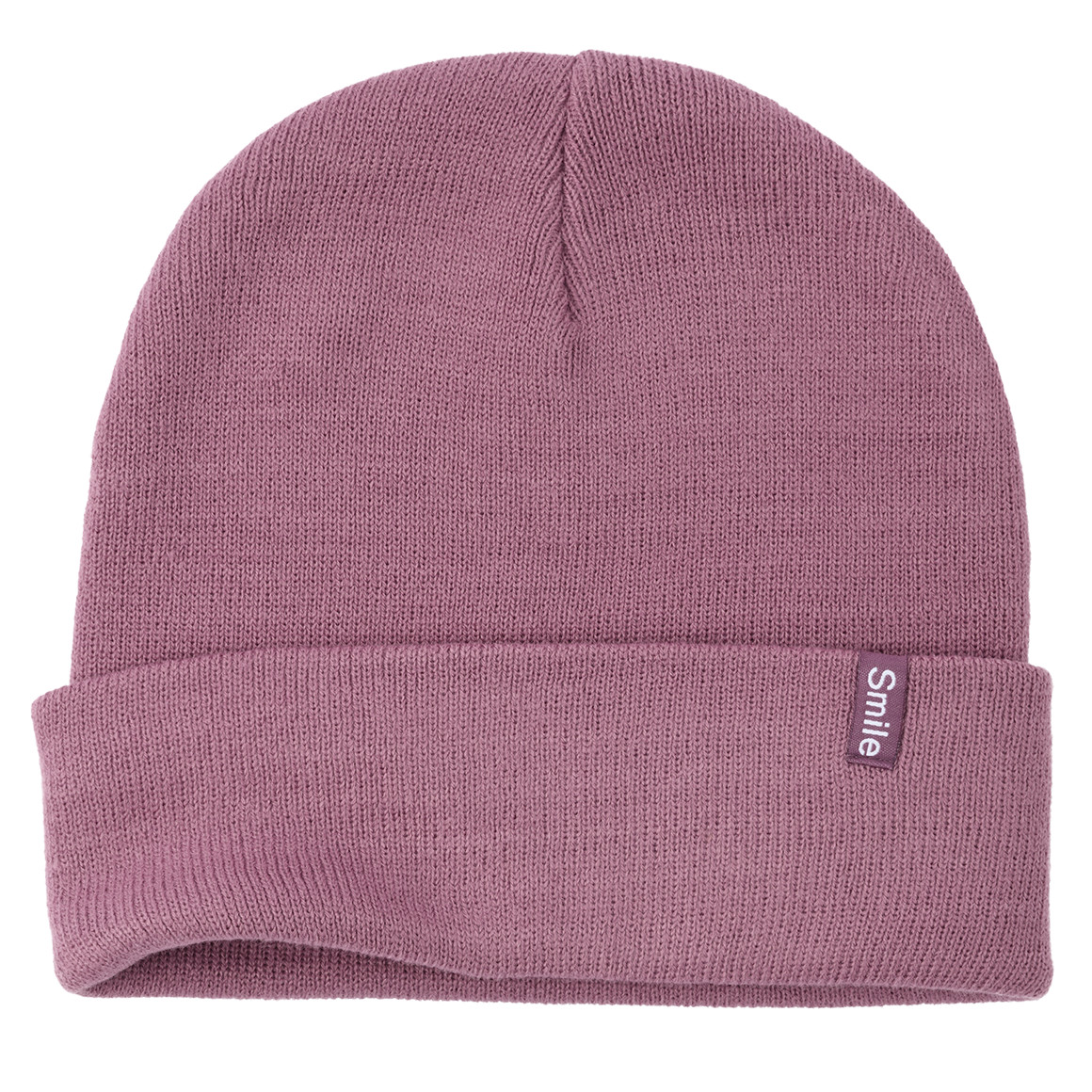 Damen Strickmütze mit kleinem Aufnäher Damen Strickmütze mit kleinem Aufnäher von Gina Benotti