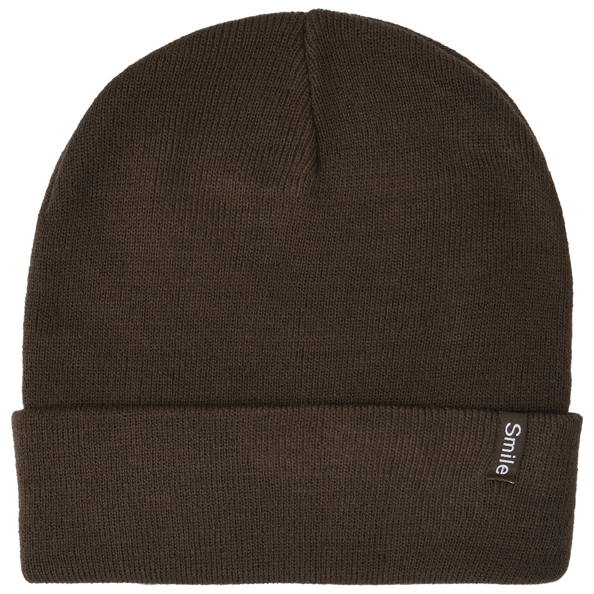 Damen Strickmütze mit kleinem Aufnäher Damen Strickmütze mit kleinem Aufnäher von Gina Benotti
