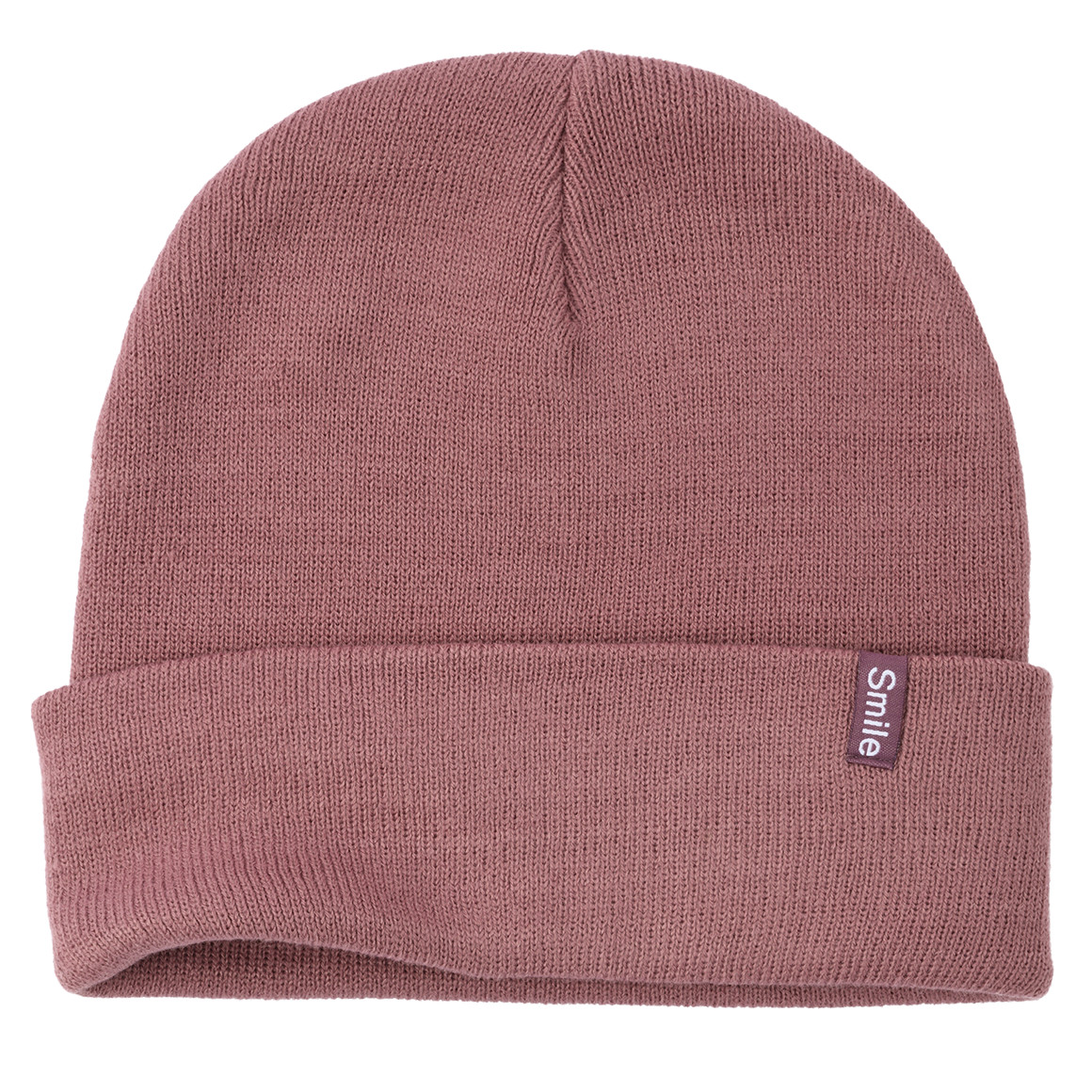 Damen Strickmütze mit kleinem Aufnäher Damen Strickmütze mit kleinem Aufnäher von Gina Benotti