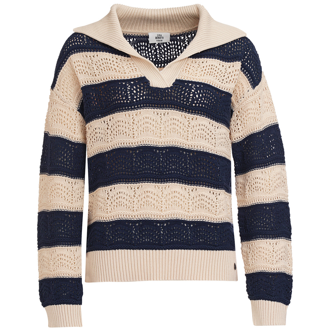 Damen Strickpullover aus Bio-Baumwolle Damen Strickpullover aus Bio-Baumwolle von Gina Benotti