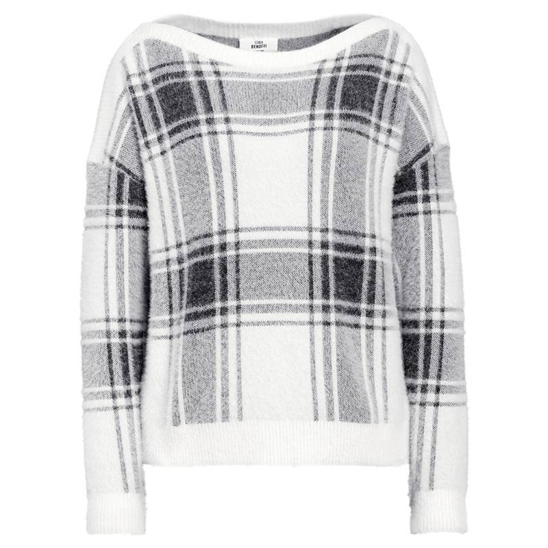 Damen Strickpullover im Karo-Look von Gina Benotti