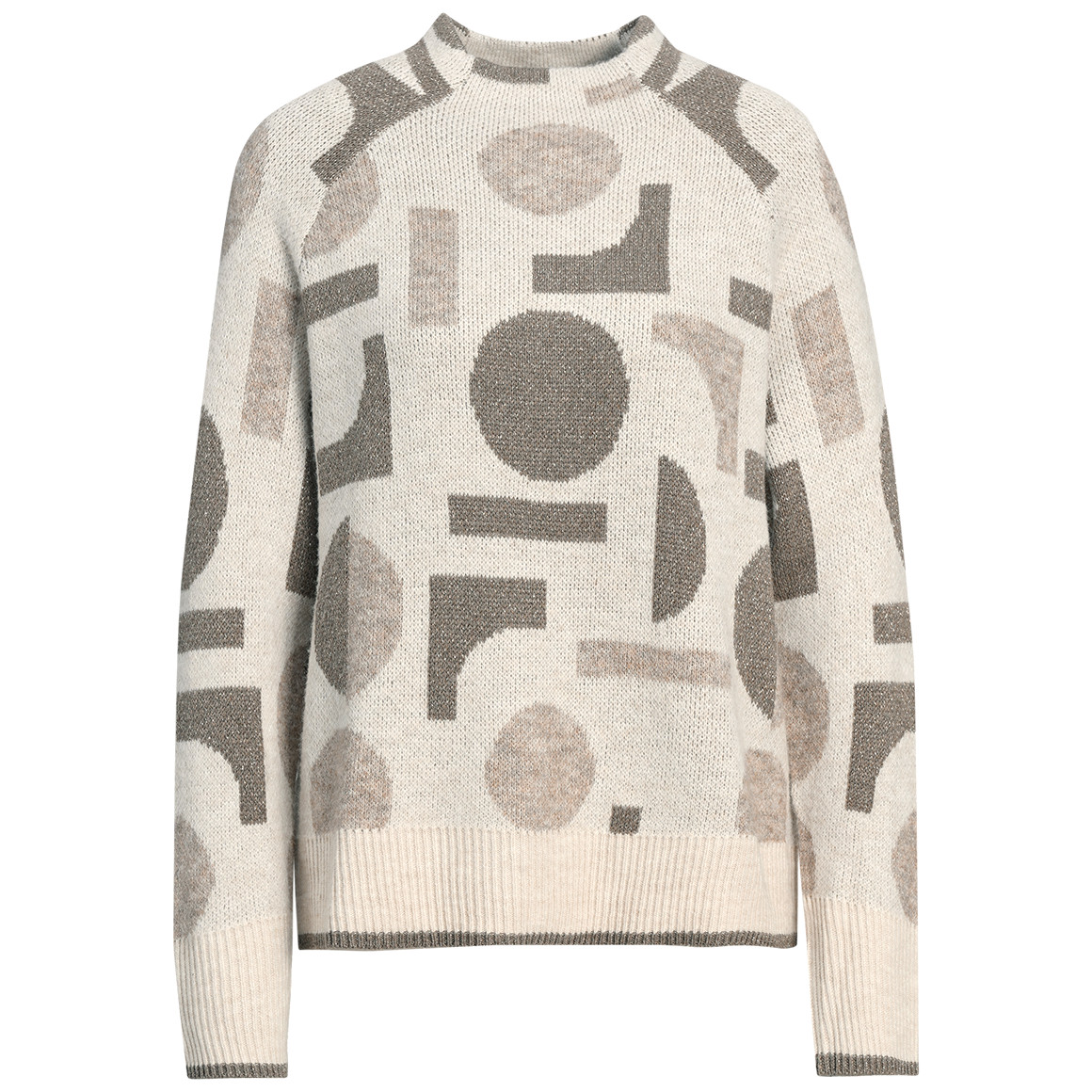 Damen Strickpullover mit Allover-Muster von Gina Benotti