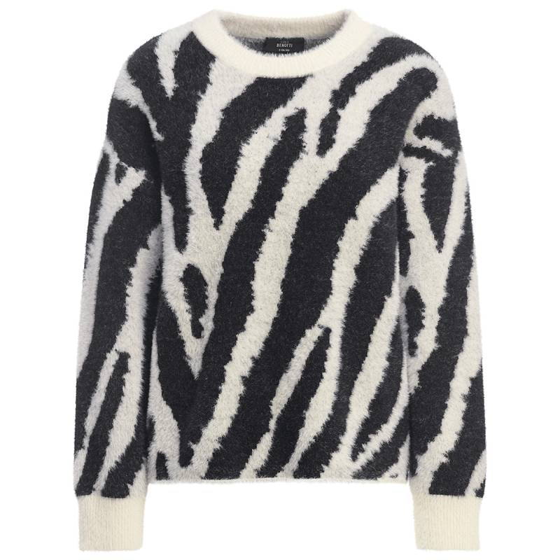Damen Strickpullover mit Animal-Print Damen Strickpullover mit Animal-Print von Gina Benotti