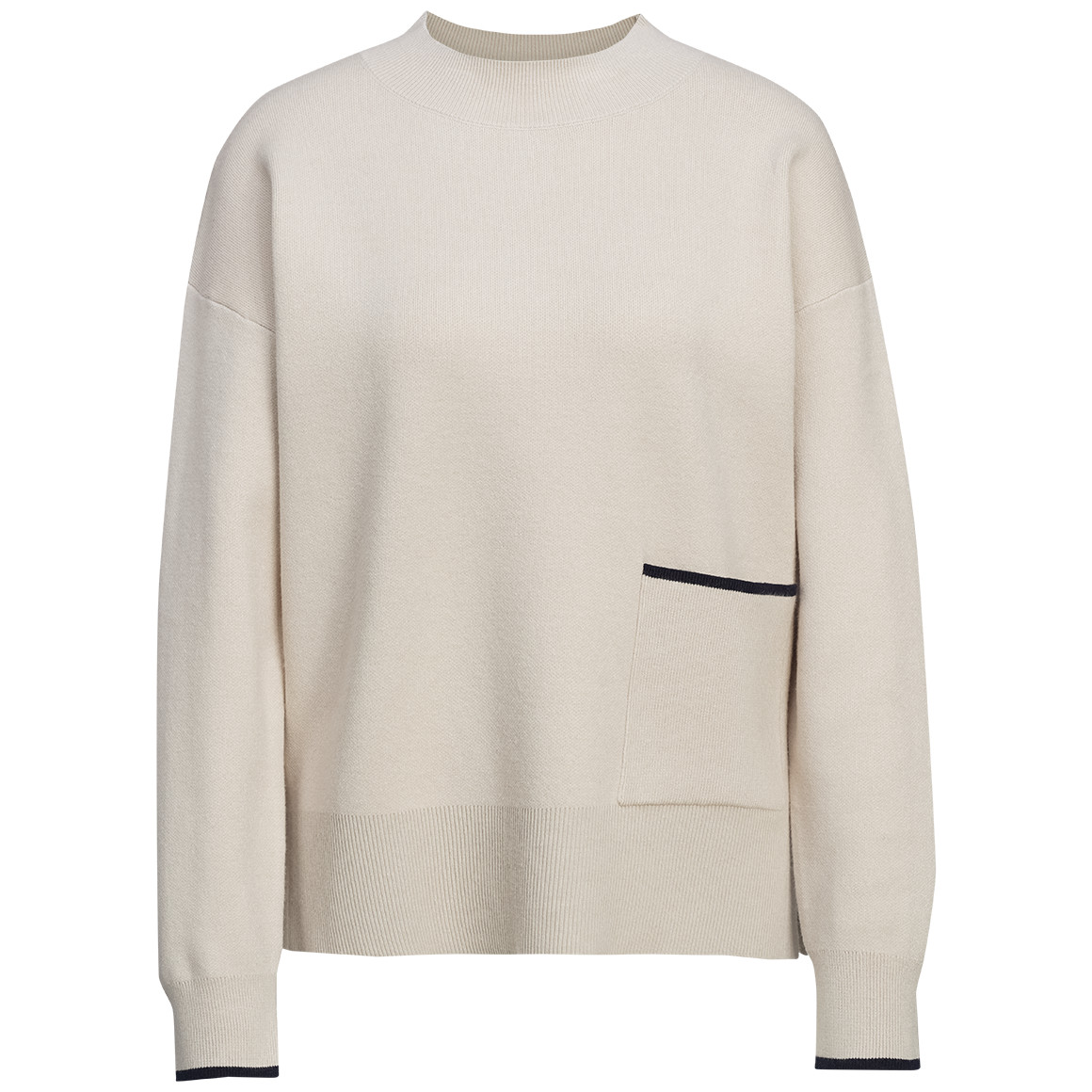 Damen Strickpullover mit Farb-Akzenten Damen Strickpullover mit Farb-Akzenten von Gina Benotti