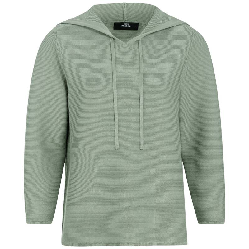 Damen Strickpullover mit Kapuze von Gina Benotti
