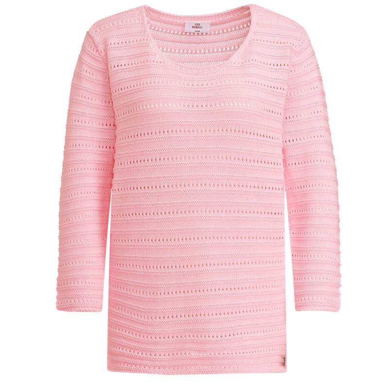 Damen Strickpullover mit Lochmuster von Gina Benotti
