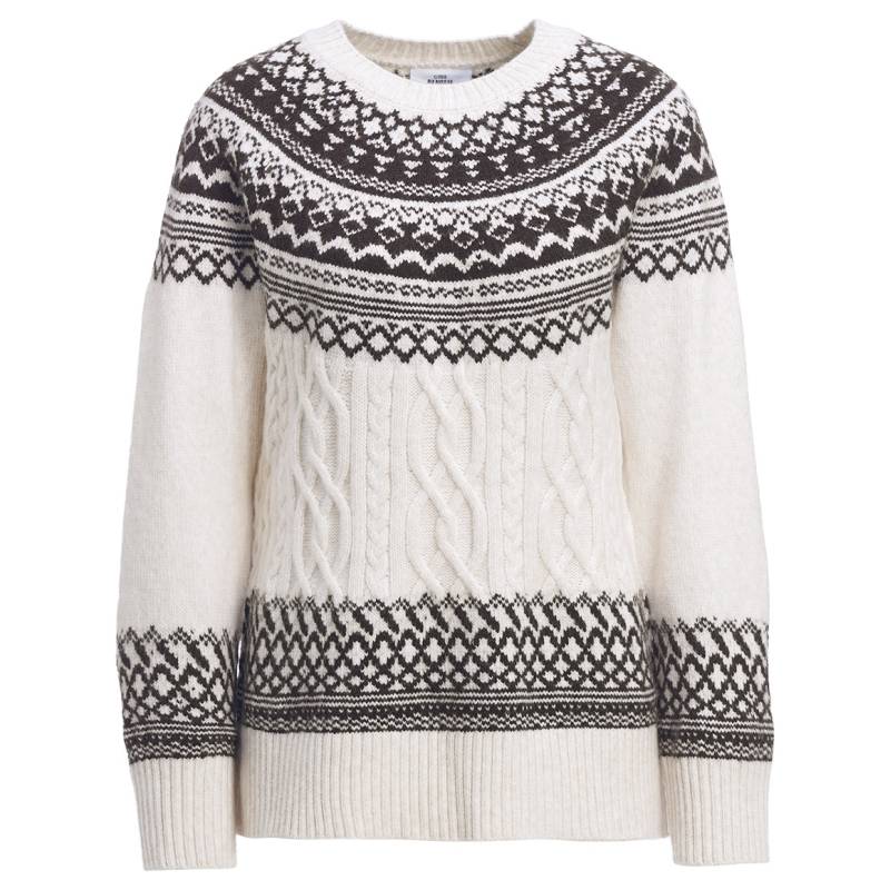 Damen Strickpullover mit Norweger-Muster von Gina Benotti