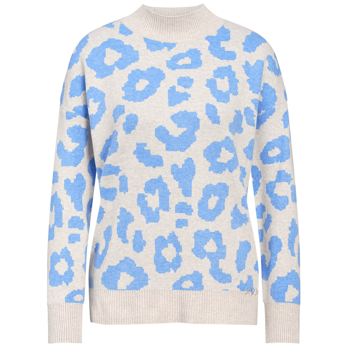 Damen Strickpullover mit Stehkragen Damen Strickpullover mit Stehkragen von Gina Benotti