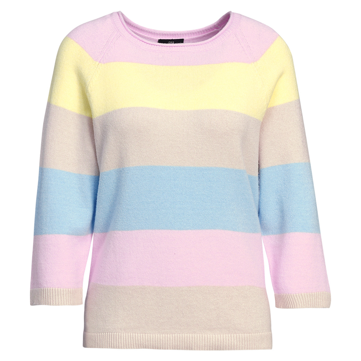 Damen Strickpullover mit Streifen von Gina Benotti