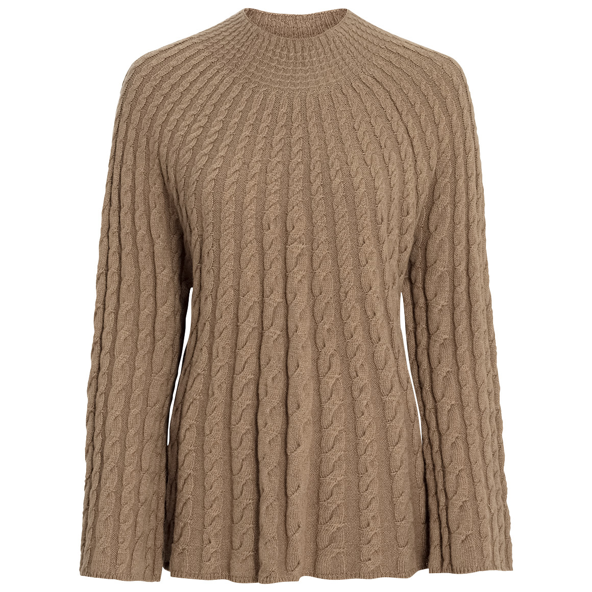 Damen Strickpullover mit Zopfmuster von Gina Benotti