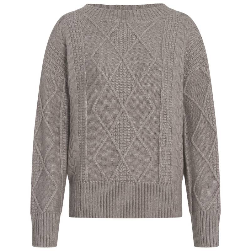 Damen Strickpullover mit Zopfmuster Damen Strickpullover mit Zopfmuster von Gina Benotti