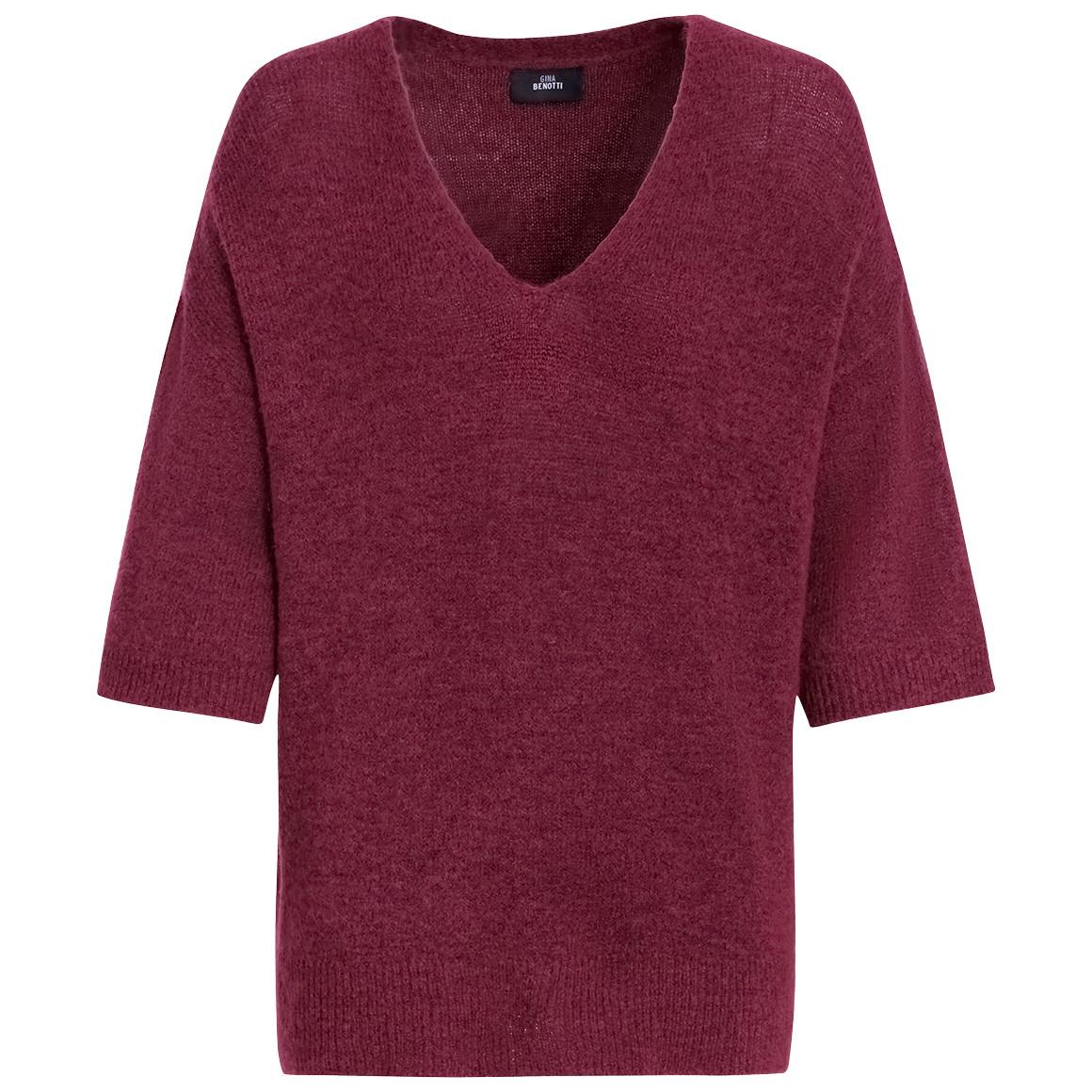 Damen Strickpullover mit kurzen Ärmeln Damen Strickpullover mit kurzen Ärmeln von Gina Benotti