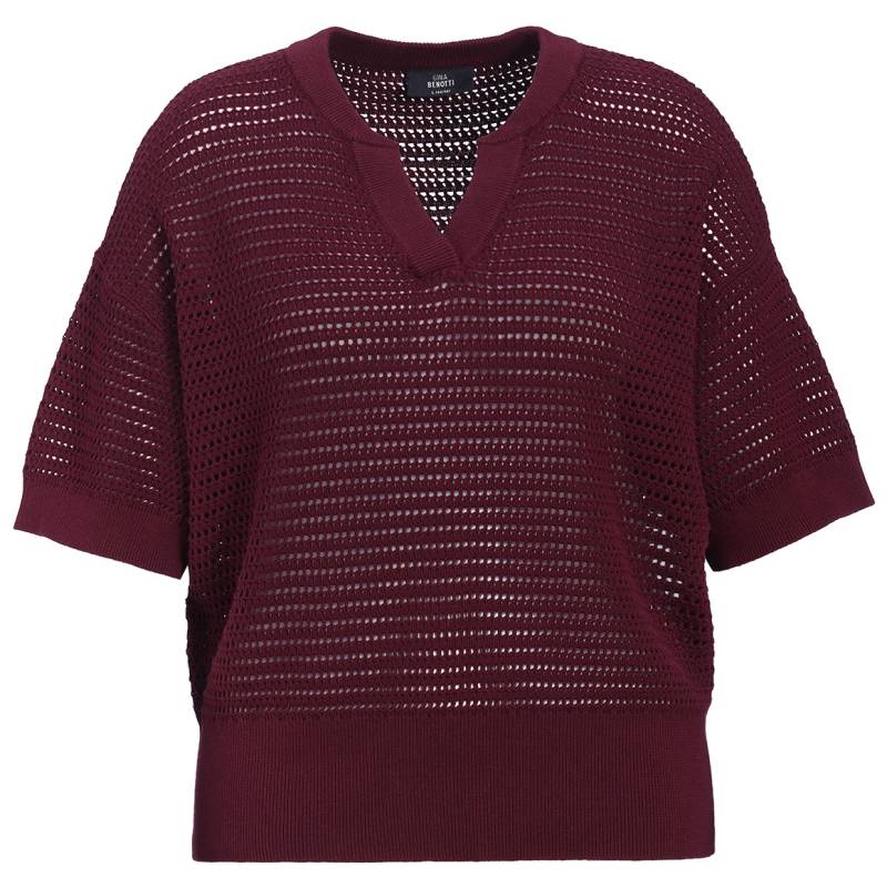 Damen Strickshirt mit Ajourmuster Damen Strickshirt mit Ajourmuster von Gina Benotti