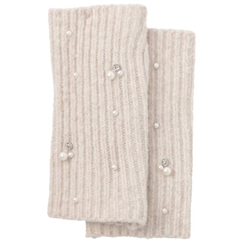 Damen Strickstulpen mit Perlen Damen Strickstulpen mit Perlen von Gina Benotti