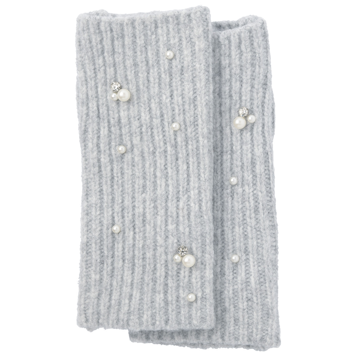 Damen Strickstulpen mit Perlen von Gina Benotti