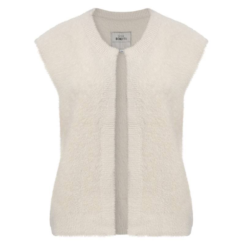 Damen Strickweste mit gerippten Abschlüssen von Gina Benotti