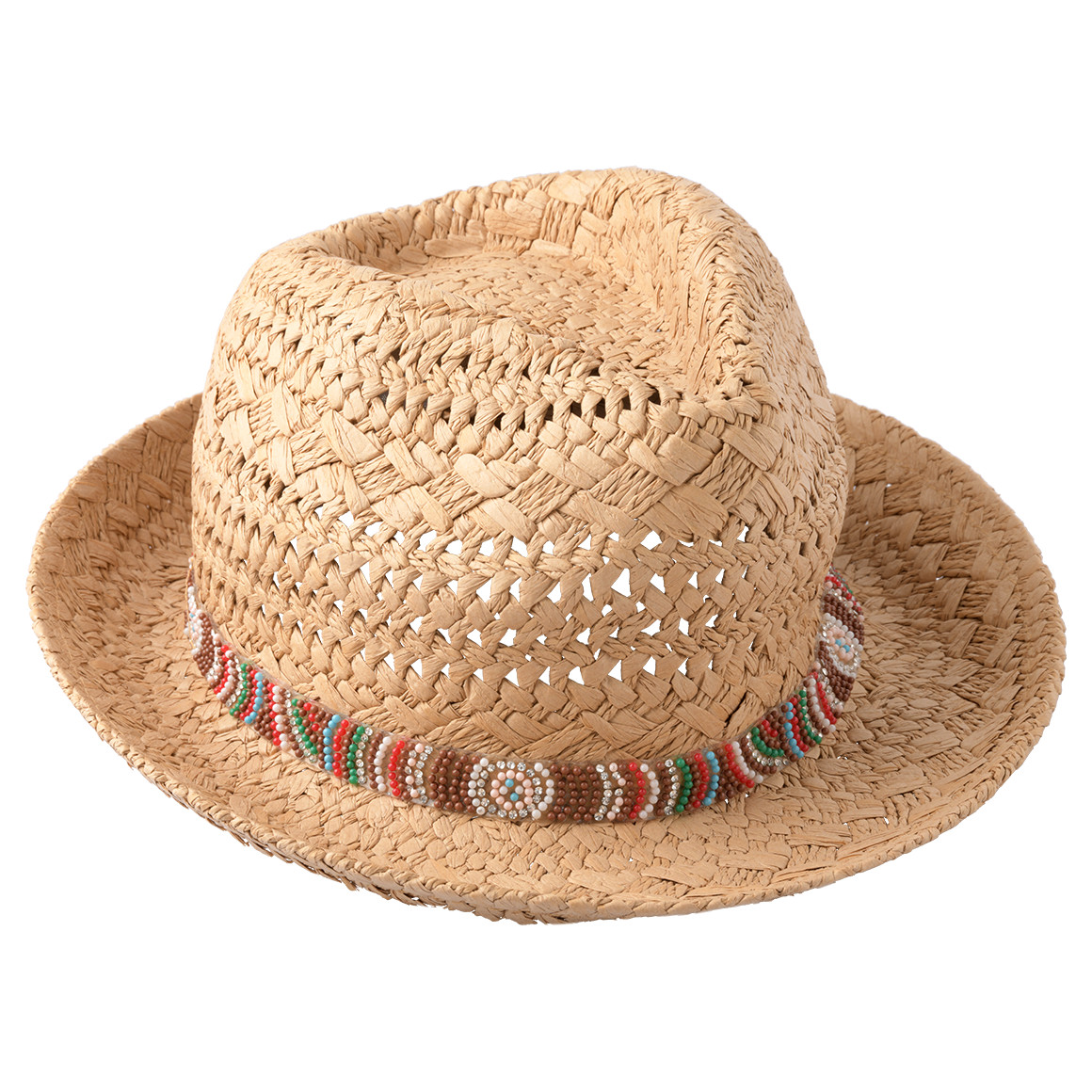 Damen Strohhut im Ibiza-Style Damen Strohhut im Ibiza-Style von Gina Benotti